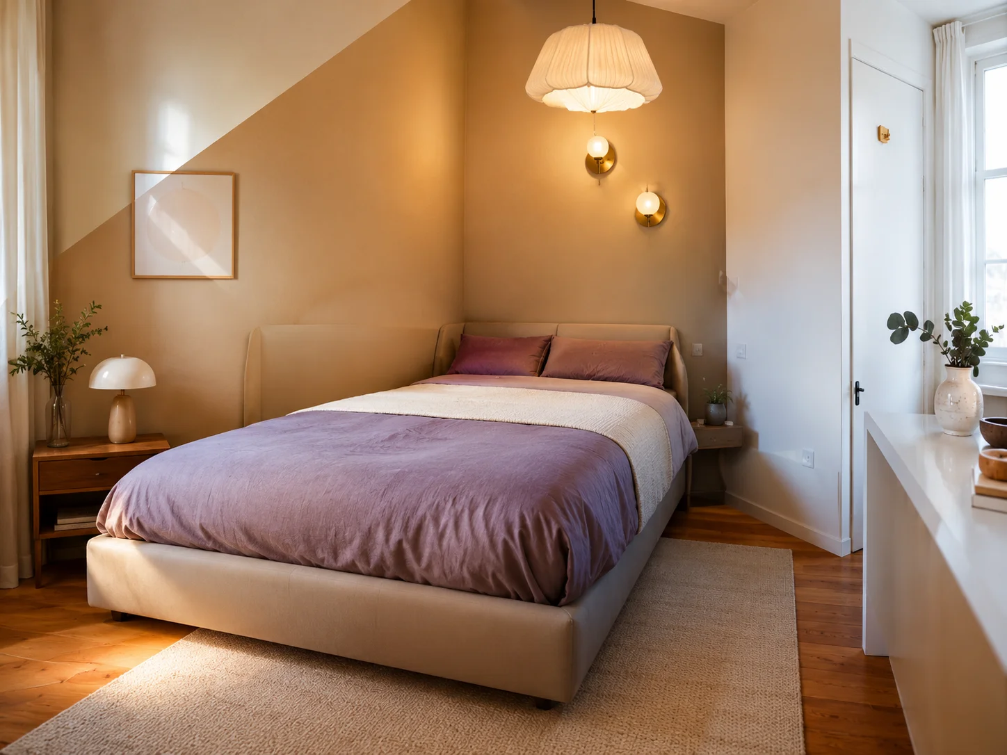 Chambre meublée