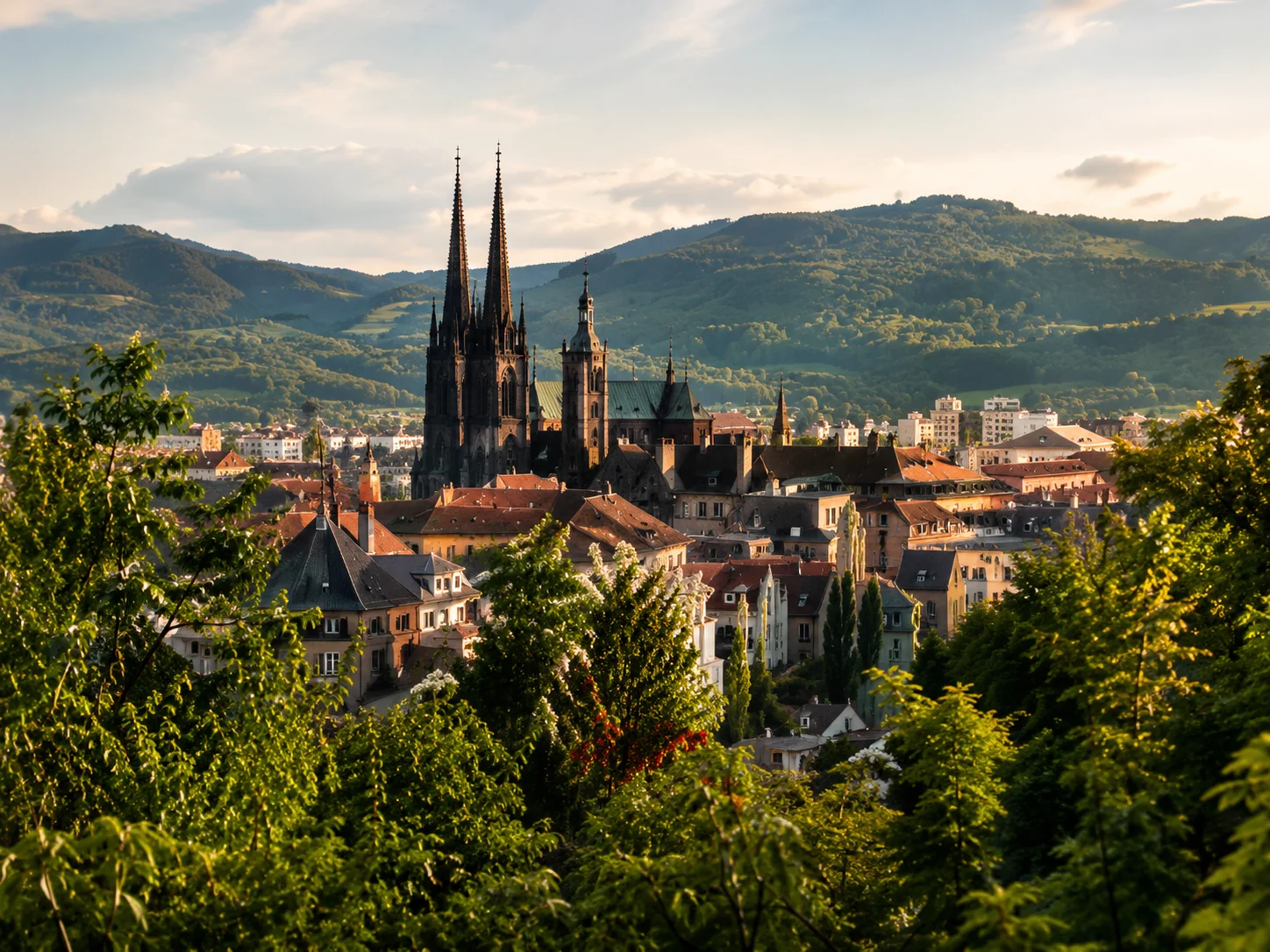 Vue du quartier Cronenbourg à Strasbourg