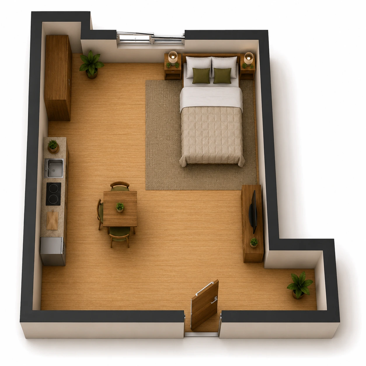 Aperçu du plan de Studio Esplanade