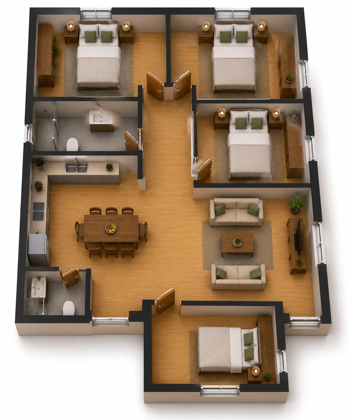 Plan de Green Loft