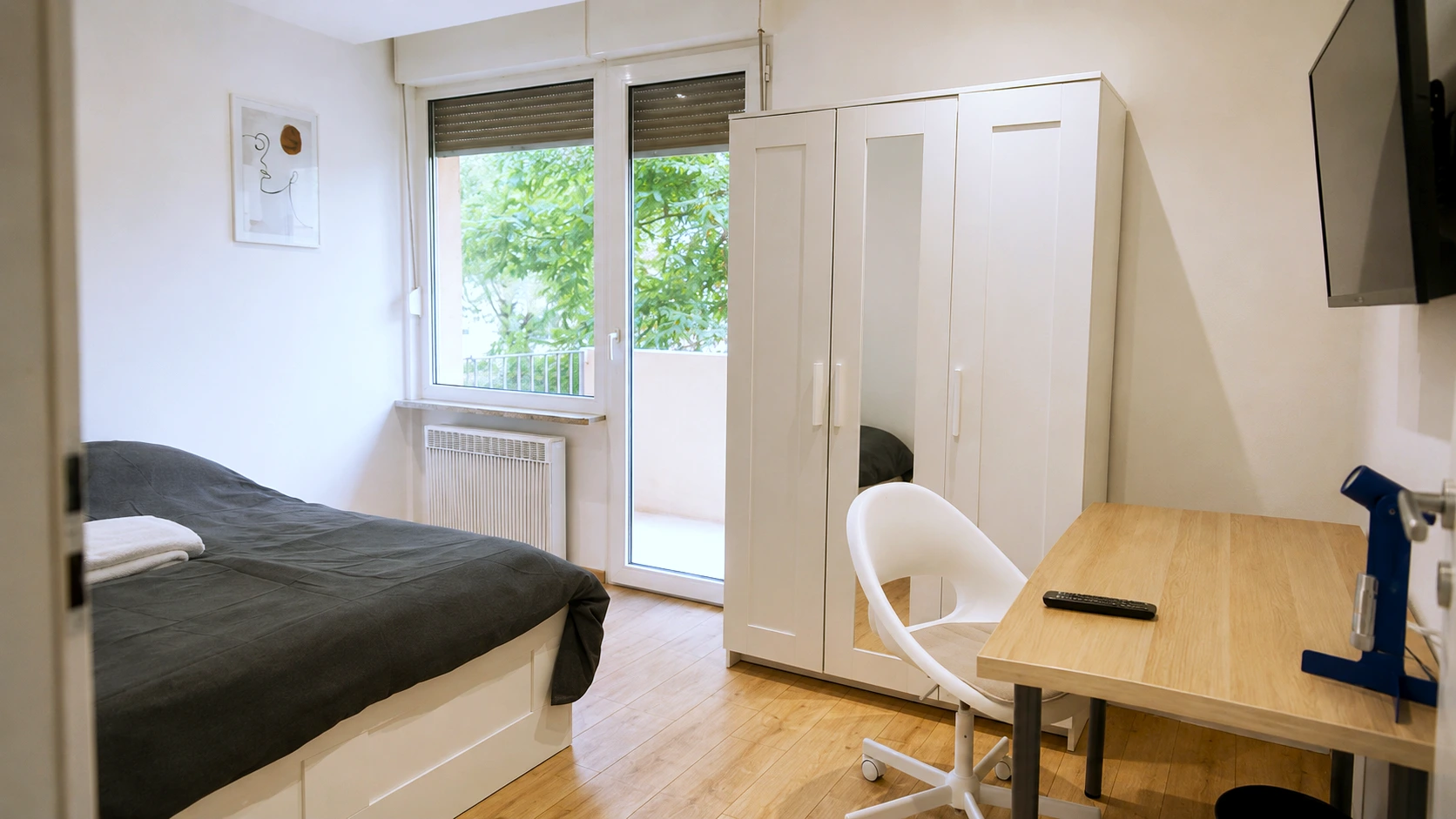 Chambre 1 — Yellow Loft — Strasbourg